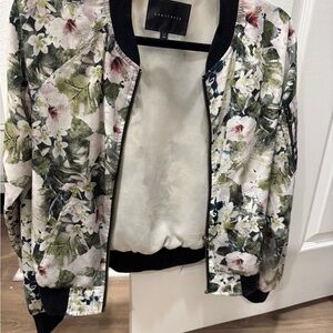 Sanctuary Floral Print Bomber Jacket